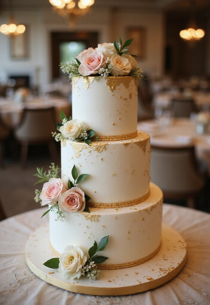 10 Incredible Retirement Cake Ideas That'll Steal the Show at Your Celebration! - 3. Elegant Tiered Cake