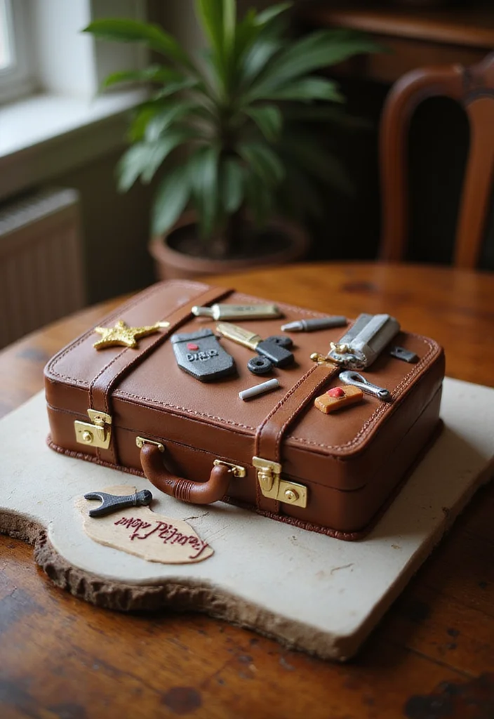 10 Incredible Retirement Cake Ideas That'll Steal the Show at Your Celebration! - 5. The Professional Journey Cake
