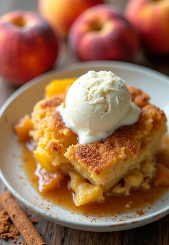 10 Irresistible Texas Dump Cake Recipes You Can Whip Up in No Time! - 3. Peach Cobbler Dump Cake