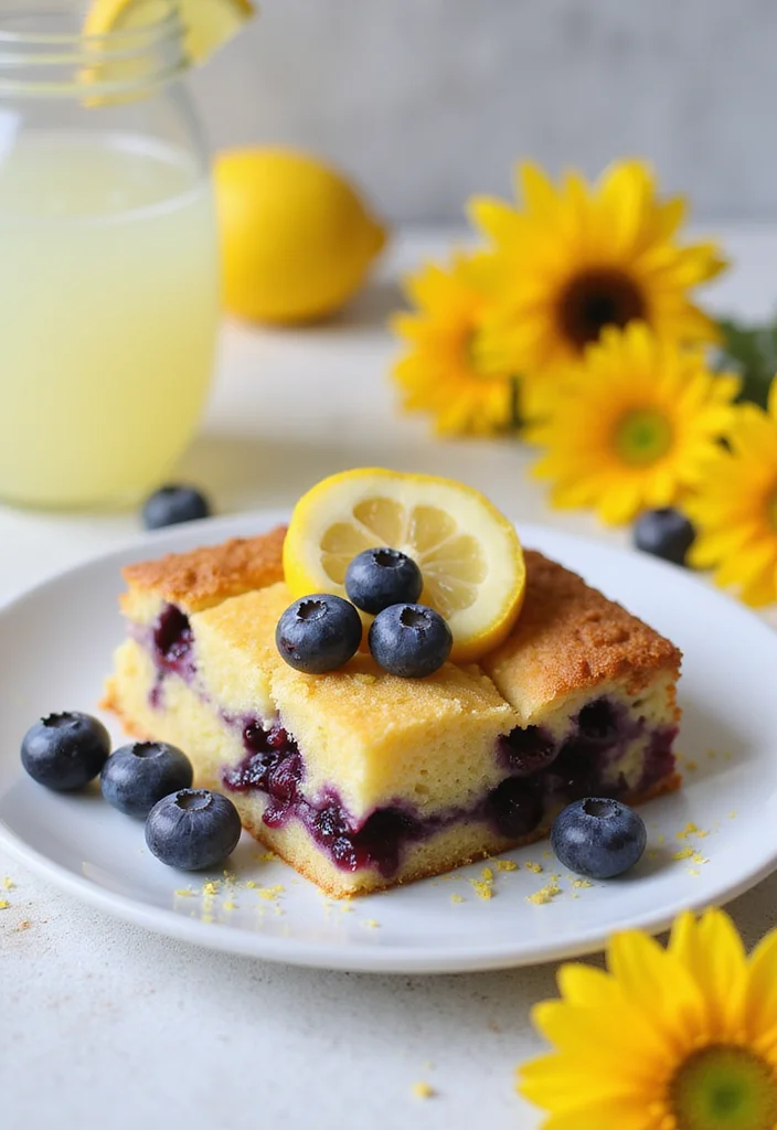10 Irresistible Texas Dump Cake Recipes You Can Whip Up in No Time! - 4. Lemon Blueberry Dump Cake