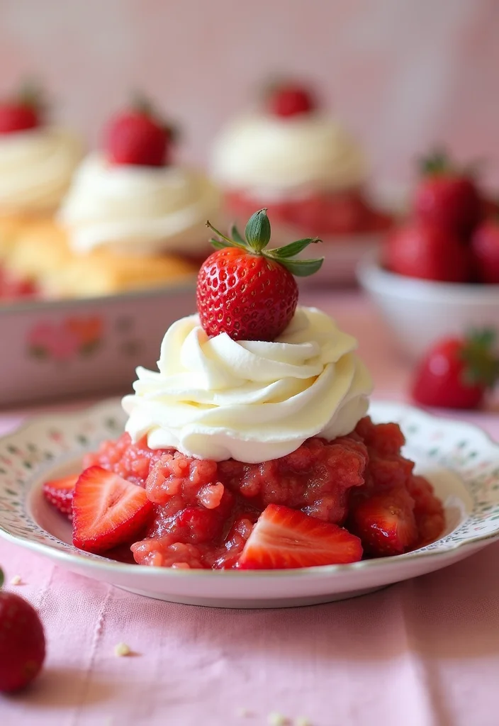 10 Irresistible Texas Dump Cake Recipes You Can Whip Up in No Time! - 7. Strawberry Shortcake Dump Cake