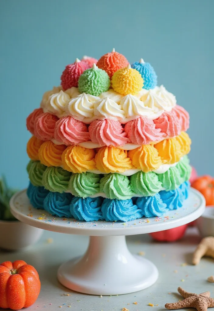 10 Stunning Surf Cakes That Will Make Your Summer Parties Epic (You Won't Believe #5!) - 4. Beach Ball Cake