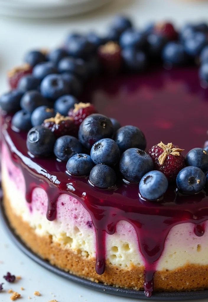 10 Stunning Surf Cakes That Will Make Your Summer Parties Epic (You Won't Believe #5!) - 8. Surf's Up Cheesecake