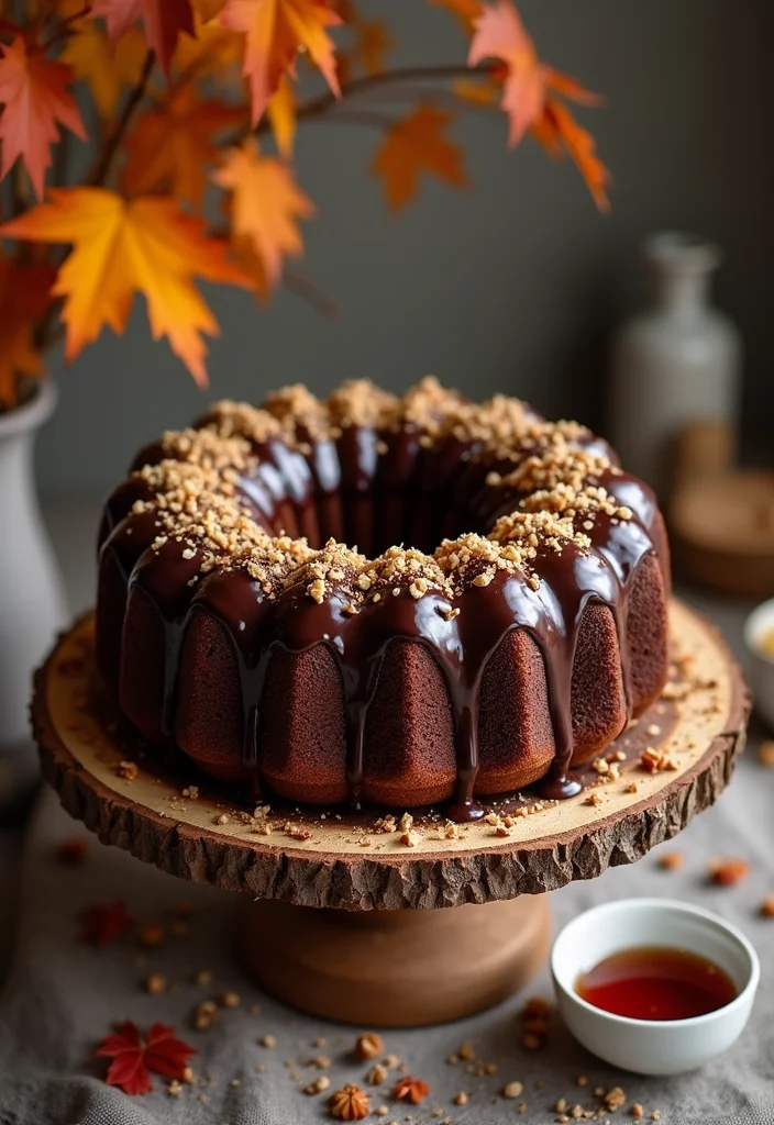 11 Seasonal Tulband Cake Recepten That Embrace the Flavors of Fall (You Won't Believe #2!) - 2. Chocolate Hazelnut Tulband Cake