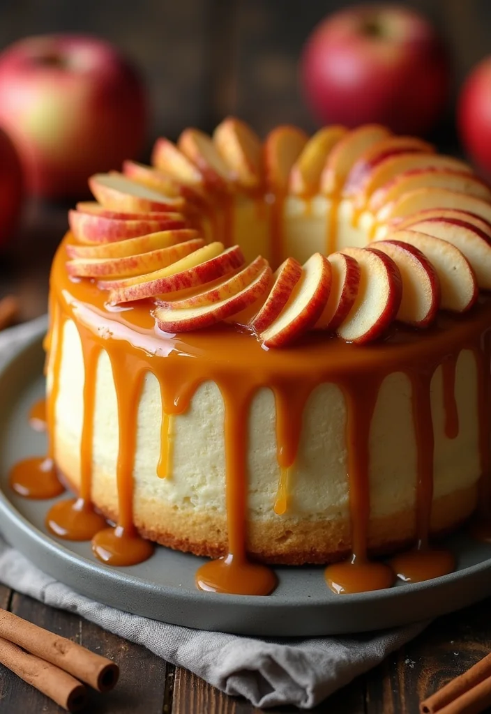 11 Seasonal Tulband Cake Recepten That Embrace the Flavors of Fall (You Won't Believe #2!) - 6. Caramel Apple Tulband Cake
