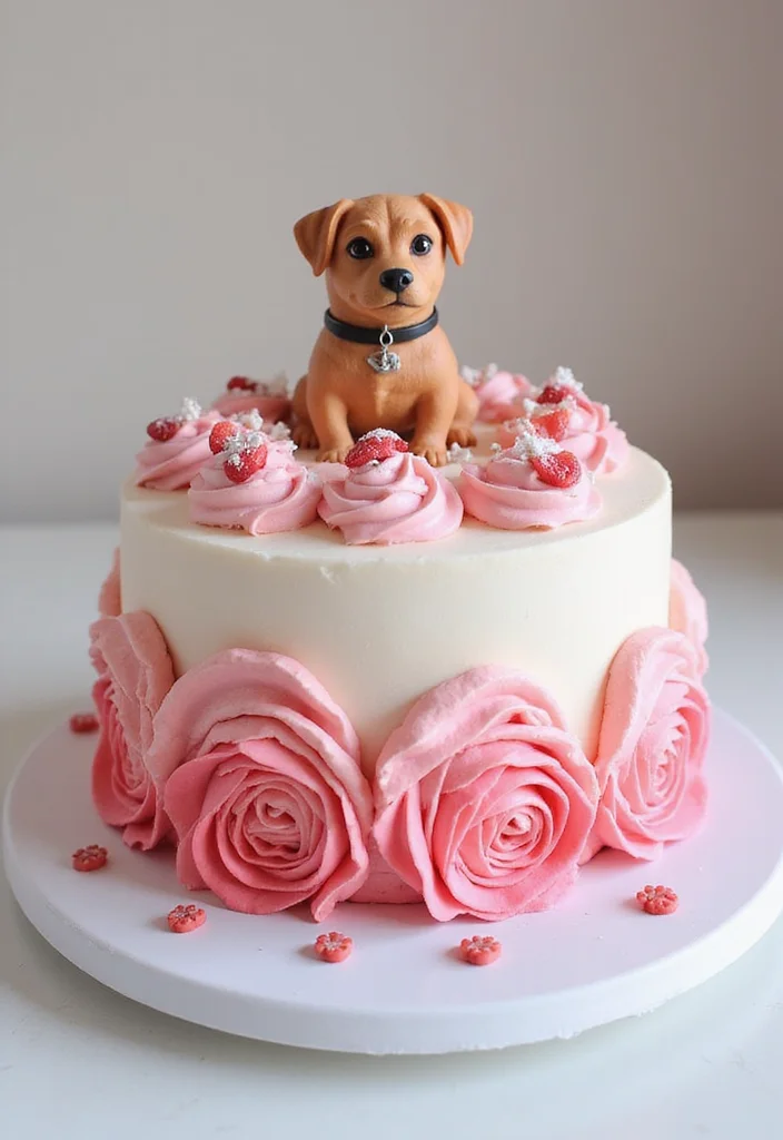 12 Easy Paw Patrol Cake Ideas with Step-by-Step Tutorials for Beginners! - 2. Skye's Pink Dream Cake