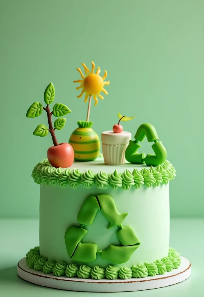 12 Easy Paw Patrol Cake Ideas with Step-by-Step Tutorials for Beginners! - 8. Rocky's Recycling Cake