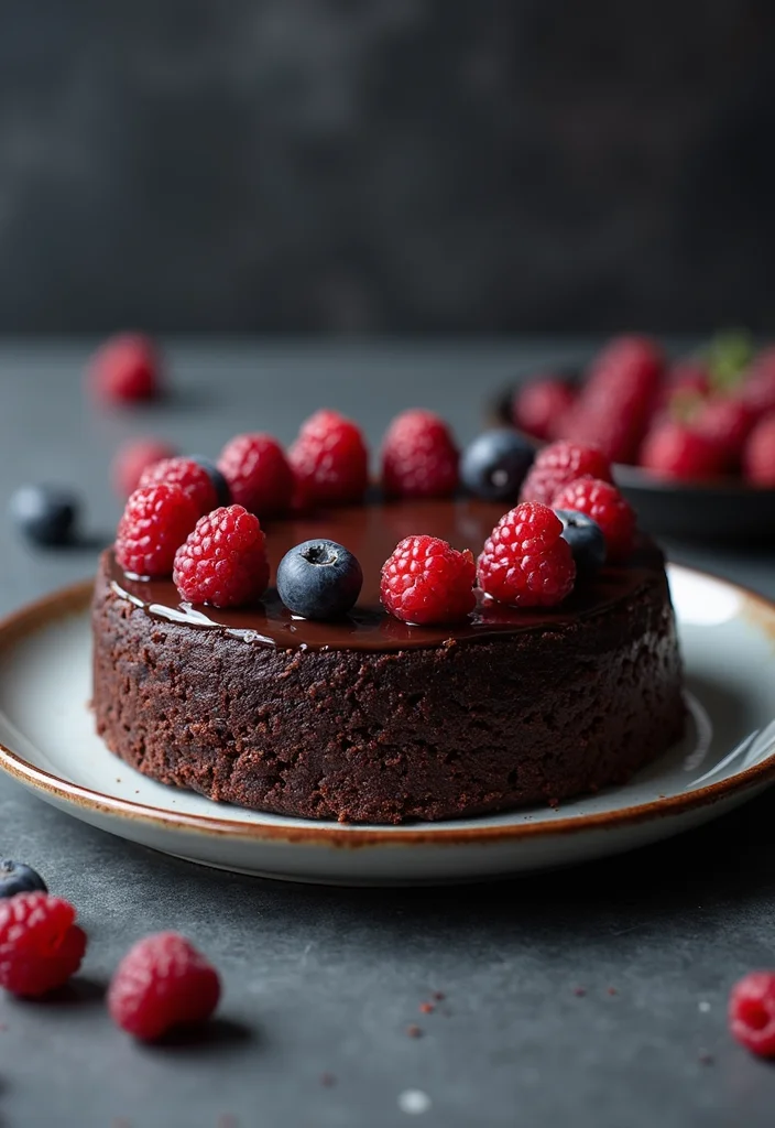 13 Delicious Blue Birthday Cakes for Men with Chocolatey Goodness (Get Ready for #6!) - 12. Blue Chocolate Torte