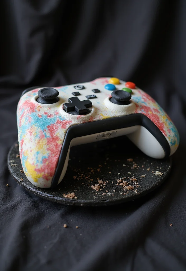 13 Stunning Men's Birthday Cakes That'll Steal the Show! - 6. Gaming Controller Cake