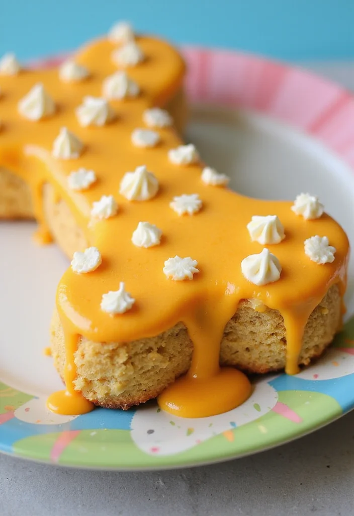 14 Custom Dog Lover Cake Ideas That Are Tailor-Made for Your Furry Friend! - 8. Cheesy Bone Cake