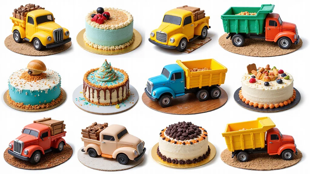 15 Fun Truck Theme Cakes That Will Make Your Kids Go Wild with Excitement!