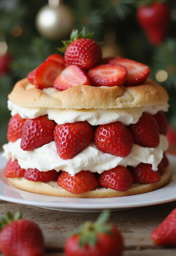 15 Fun and Aesthetic 18th Birthday Cake Ideas to Wow Your Friends! - 8. Strawberry Shortcake