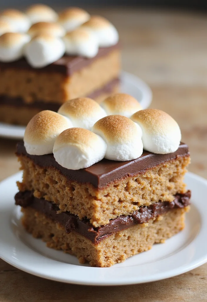 15 Unique Reception Cake Designs That Will Wow Your Guests (Check Out #7!) - 12. S'mores Cake