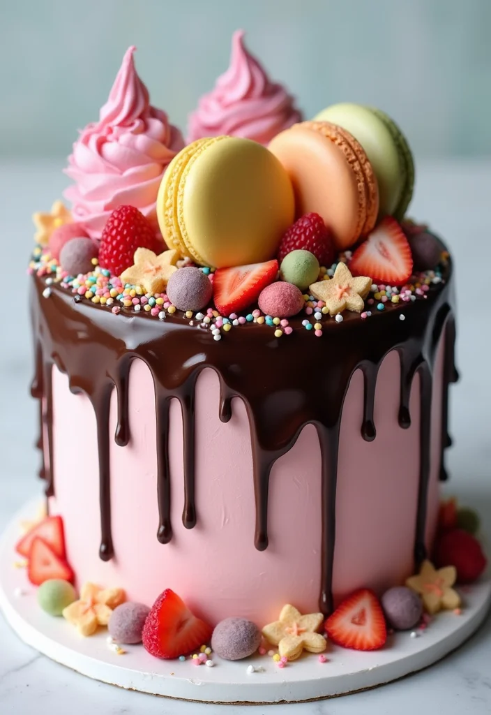 15 Unique Reception Cake Designs That Will Wow Your Guests (Check Out #7!) - 5. Drip Cake