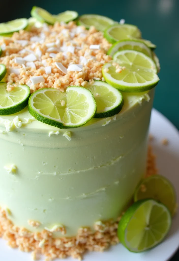 16 Deliciously Unique Cake Models You Can't Afford to Miss (Especially #11!) - 12. Coconut Lime Dream
