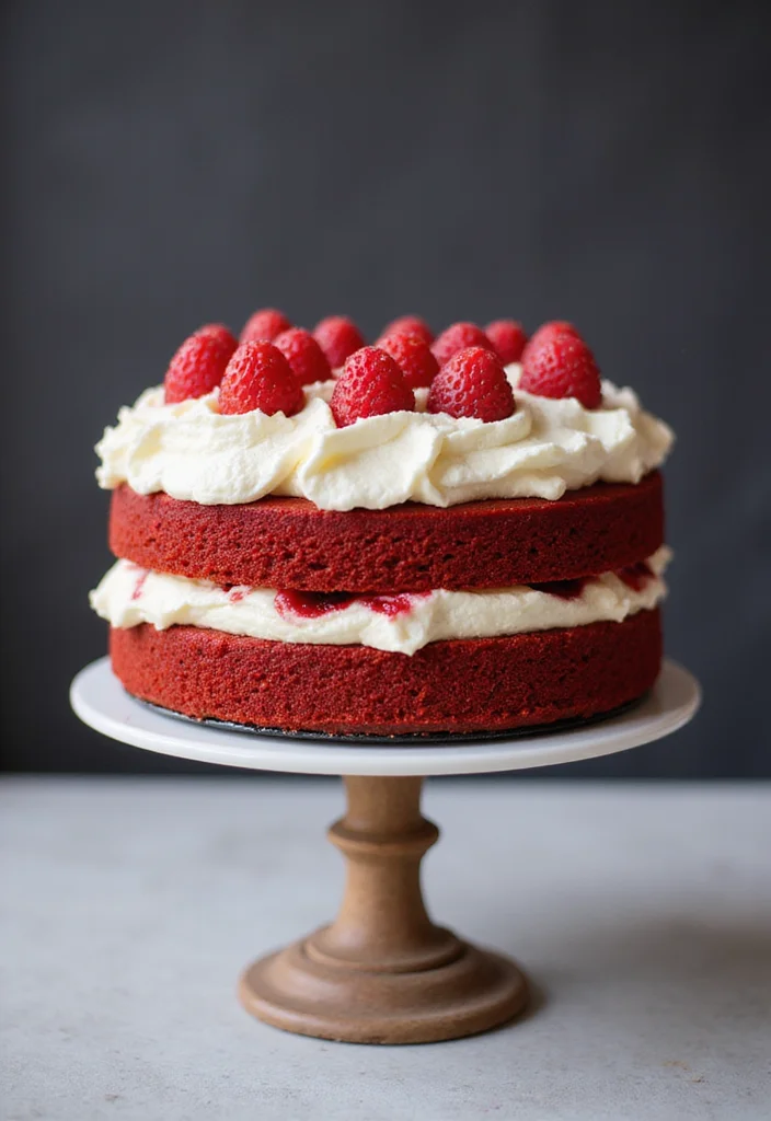 16 Deliciously Unique Cake Models You Can't Afford to Miss (Especially #11!) - 13. Red Velvet Cheesecake