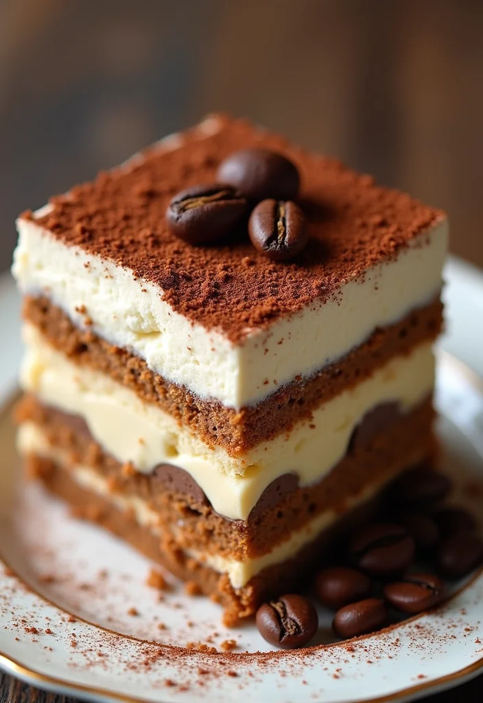 16 Deliciously Unique Cake Models You Can't Afford to Miss (Especially #11!) - 15. Tiramisu Cake