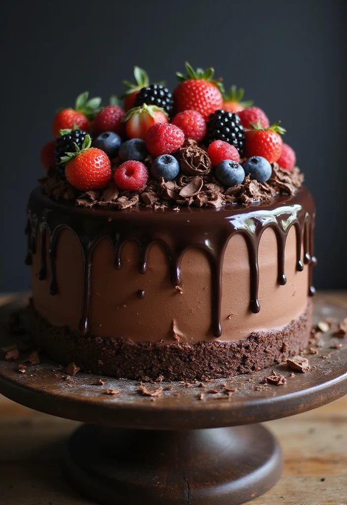 16 Deliciously Unique Cake Models You Can't Afford to Miss (Especially #11!) - 2. Chocolate Drip Extravaganza