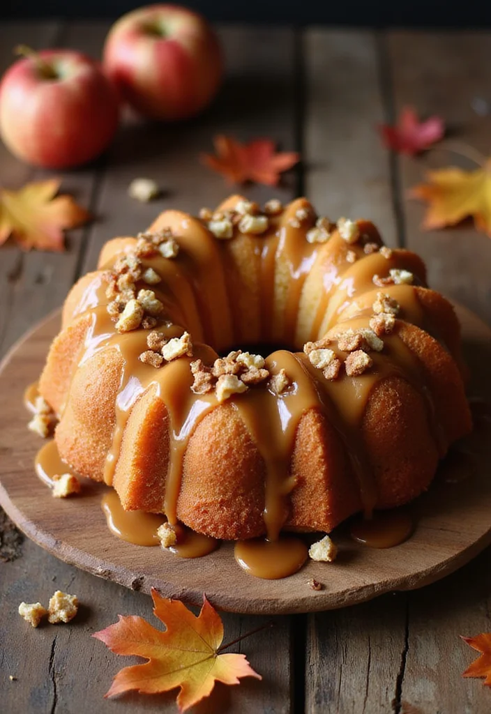 16 Deliciously Unique Cake Models You Can't Afford to Miss (Especially #11!) - 4. Caramel Apple Delight