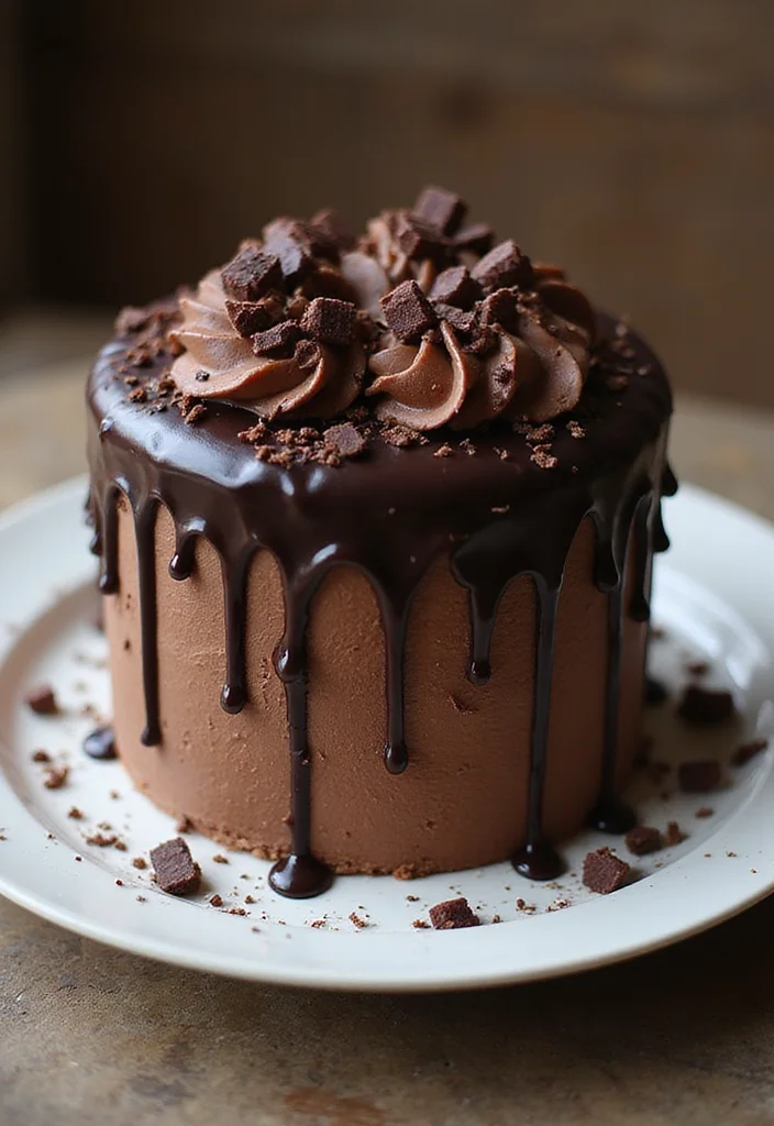 18 Fun Birthday Cake Designs That Steal the Show (Your Guests Will Love #3!) - 3. Chocolate Drip Cake