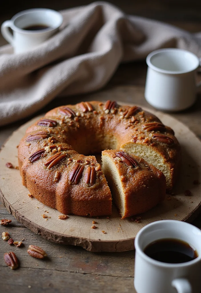19 Quick and Easy Holiday Baking Ideas: Christmas Cakes That Impress (#11 Is a Showstopper!) - 14. Maple Pecan Coffee Cake