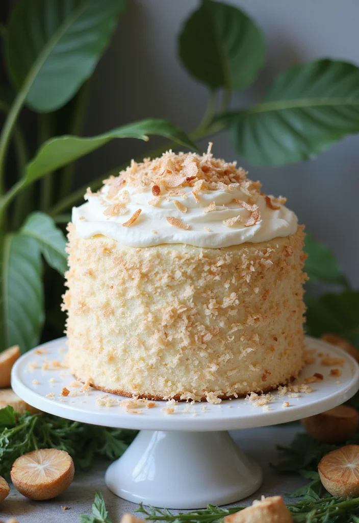 19 Quick and Easy Holiday Baking Ideas: Christmas Cakes That Impress (#11 Is a Showstopper!) - 18. Coconut Cream Cake