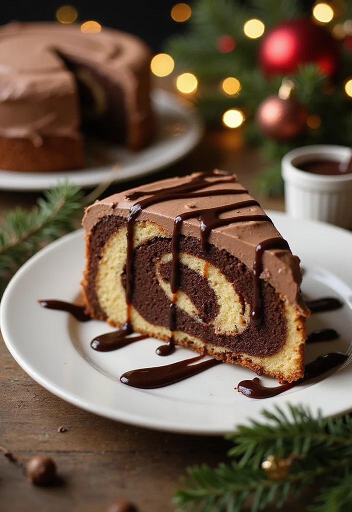 19 Quick and Easy Holiday Baking Ideas: Christmas Cakes That Impress (#11 Is a Showstopper!) - 19. Nutella Swirl Cake