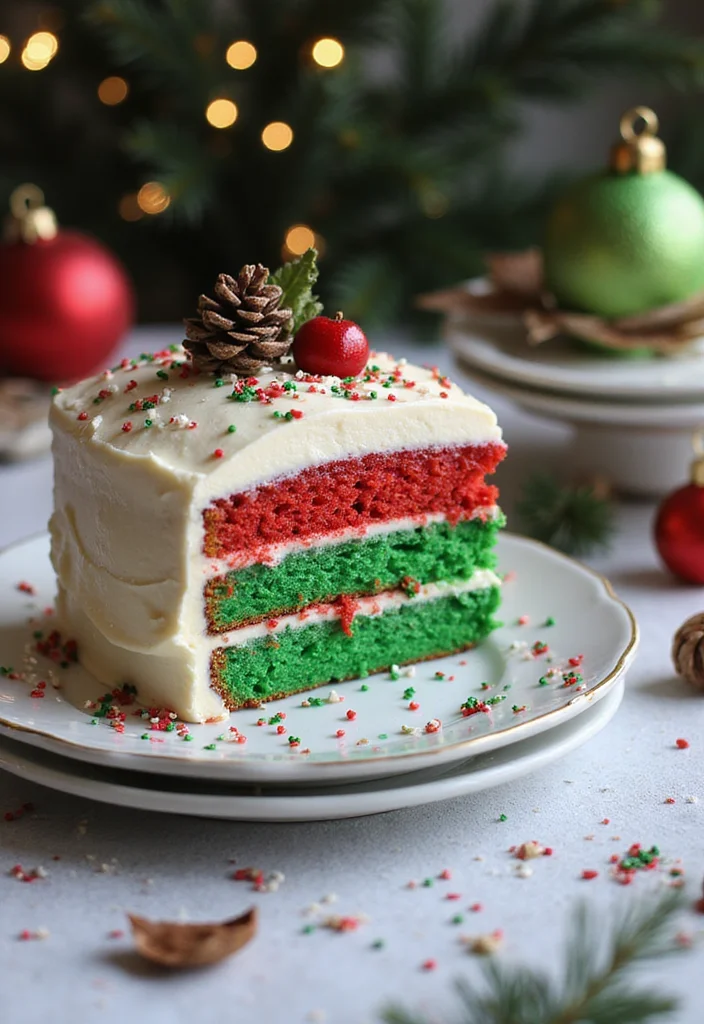 19 Quick and Easy Holiday Baking Ideas: Christmas Cakes That Impress (#11 Is a Showstopper!) - 9. Holiday Layer Cake