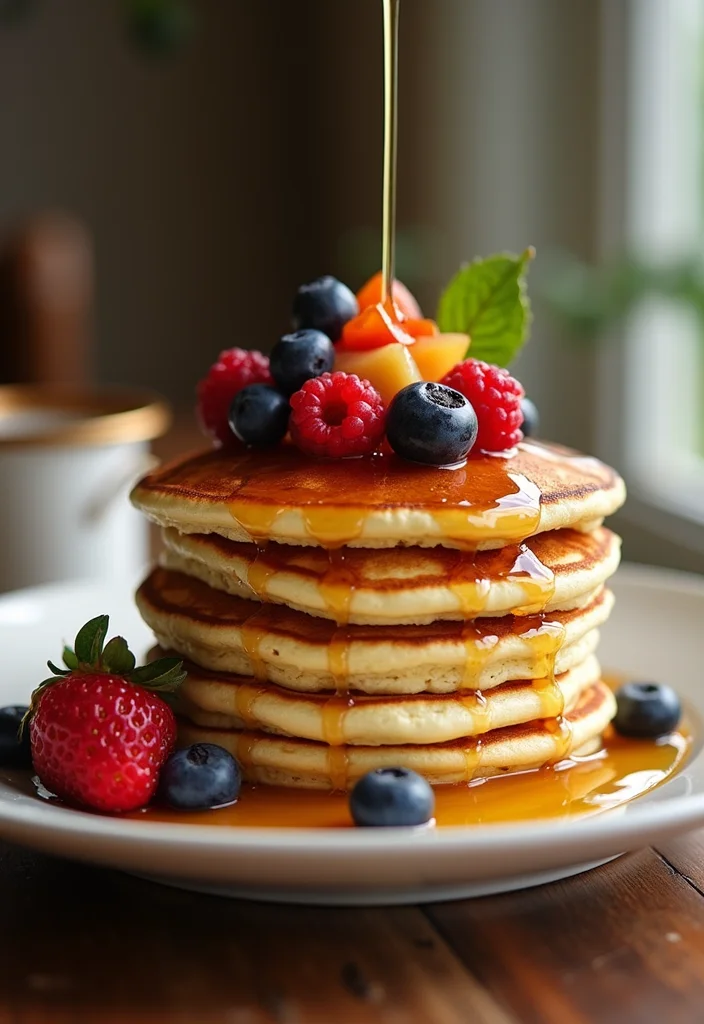 20 Sweet Couple Dessert Ideas for Your 1st Anniversary (You’ll Adore #10!) - 15. Buttermilk Pancake Stack