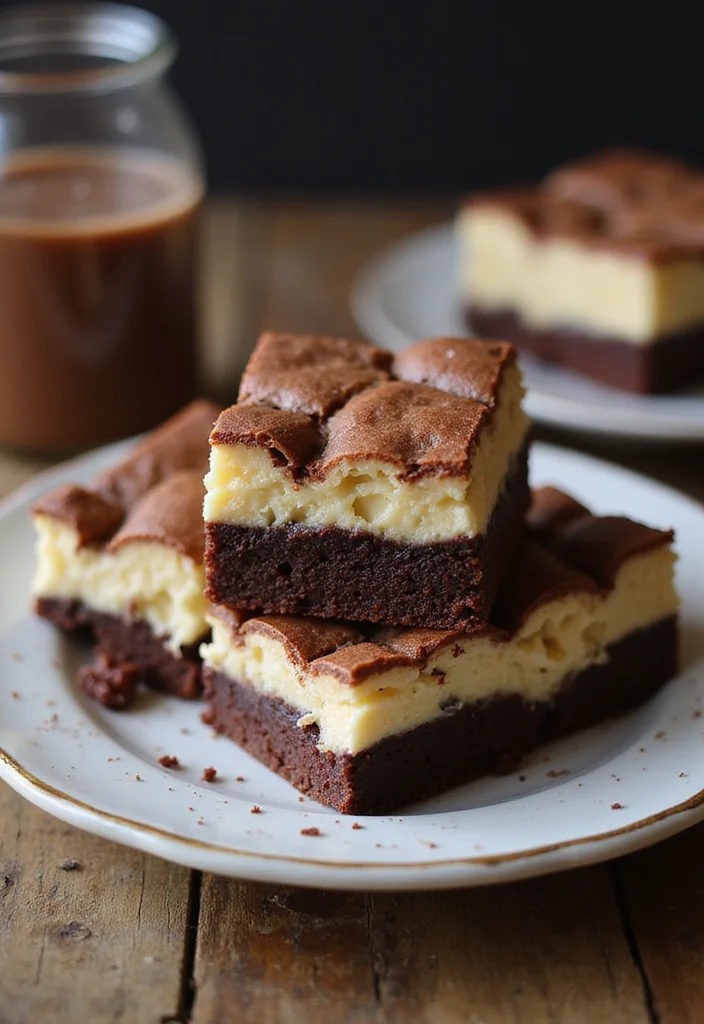 20 Sweet Couple Dessert Ideas for Your 1st Anniversary (You’ll Adore #10!) - 19. Cheesecake Brownies