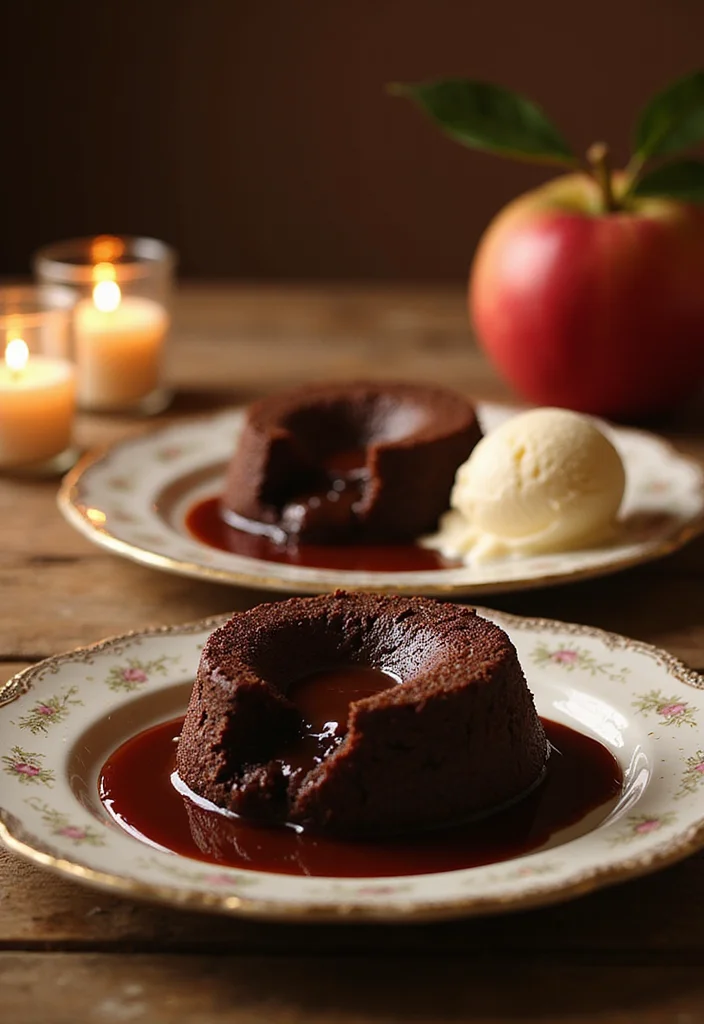 20 Sweet Couple Dessert Ideas for Your 1st Anniversary (You’ll Adore #10!) - 9. Chocolate Lava Cake for Two