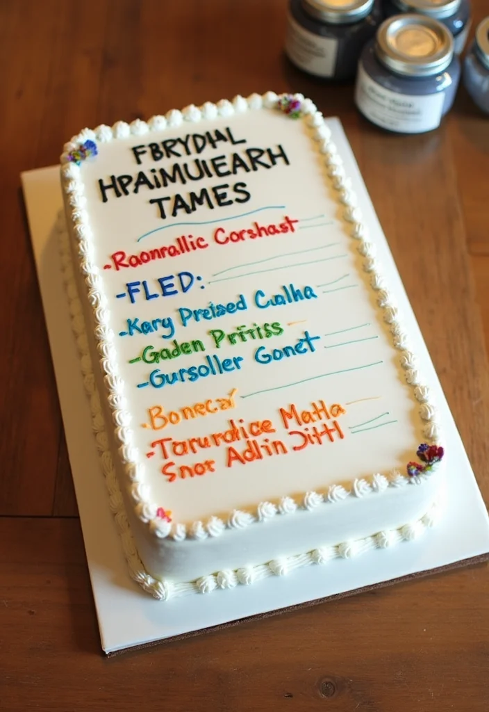 20 Unique Medical Birthday Cakes That Will Make Your Celebration Unforgettable (Check Out #10!) - 2. Prescription Pad Cake