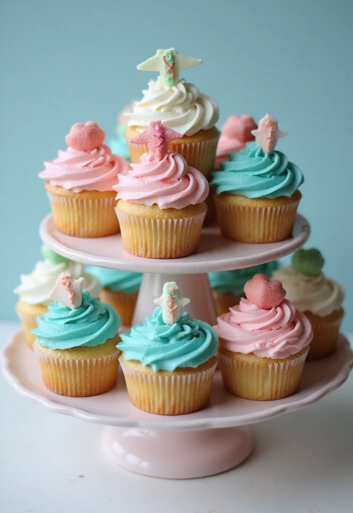 20 Unique Medical Birthday Cakes That Will Make Your Celebration Unforgettable (Check Out #10!) - 6. Medical Symbol Cupcakes