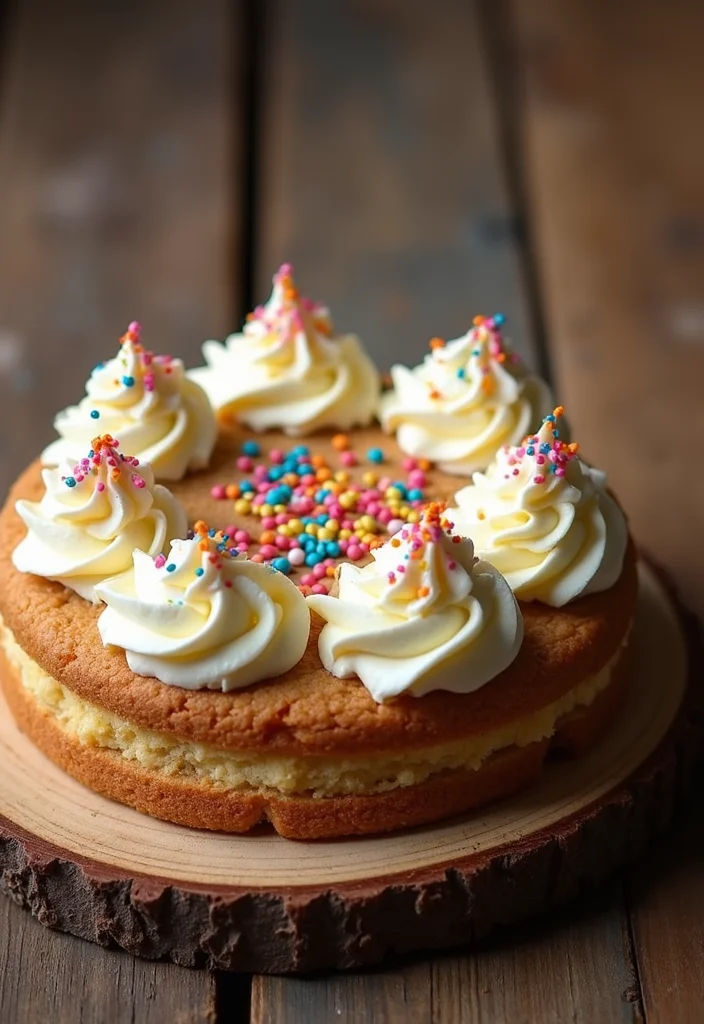 21 Cake Decorating Ideas That'll Transform Your Baking Game (You Won't Want to Miss #8!) - 11. Cookie Cake