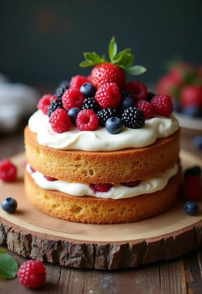 21 Cake Decorating Ideas That'll Transform Your Baking Game (You Won't Want to Miss #8!) - 7. Naked Cake