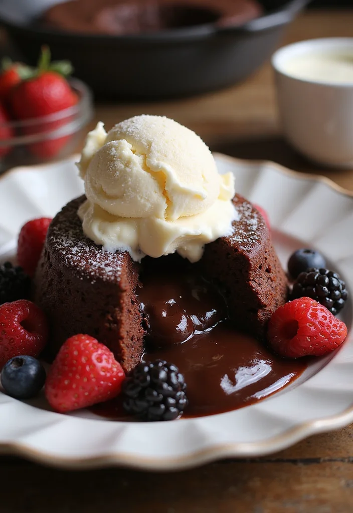 21 Fun Birthday Cake Ideas for Your Best Friend’s Celebration (Get Inspired!) - 15. Chocolate Lava Cake