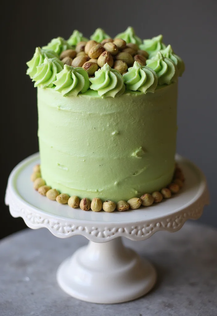 22 Trendy Teen Birthday Cake Flavors That Are a Total Hit at Parties (You Need to Try #12!) - 13. Pistachio