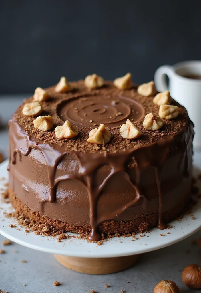 22 Trendy Teen Birthday Cake Flavors That Are a Total Hit at Parties (You Need to Try #12!) - 21. Mocha Hazelnut