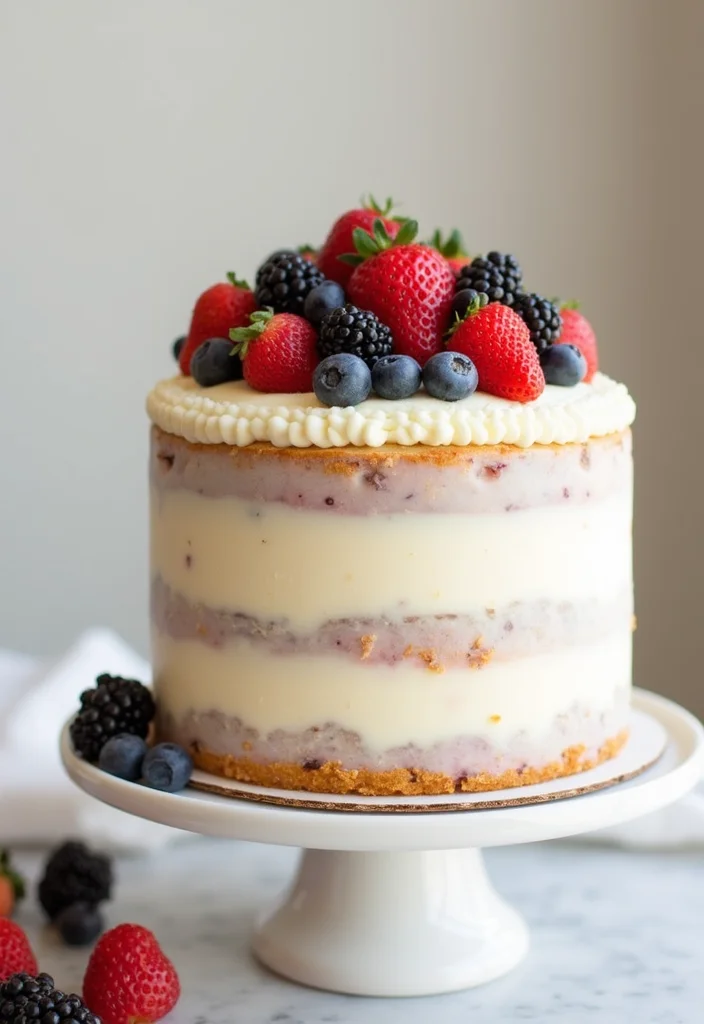 22 Trendy Teen Birthday Cake Flavors That Are a Total Hit at Parties (You Need to Try #12!) - 22. Vanilla Bean