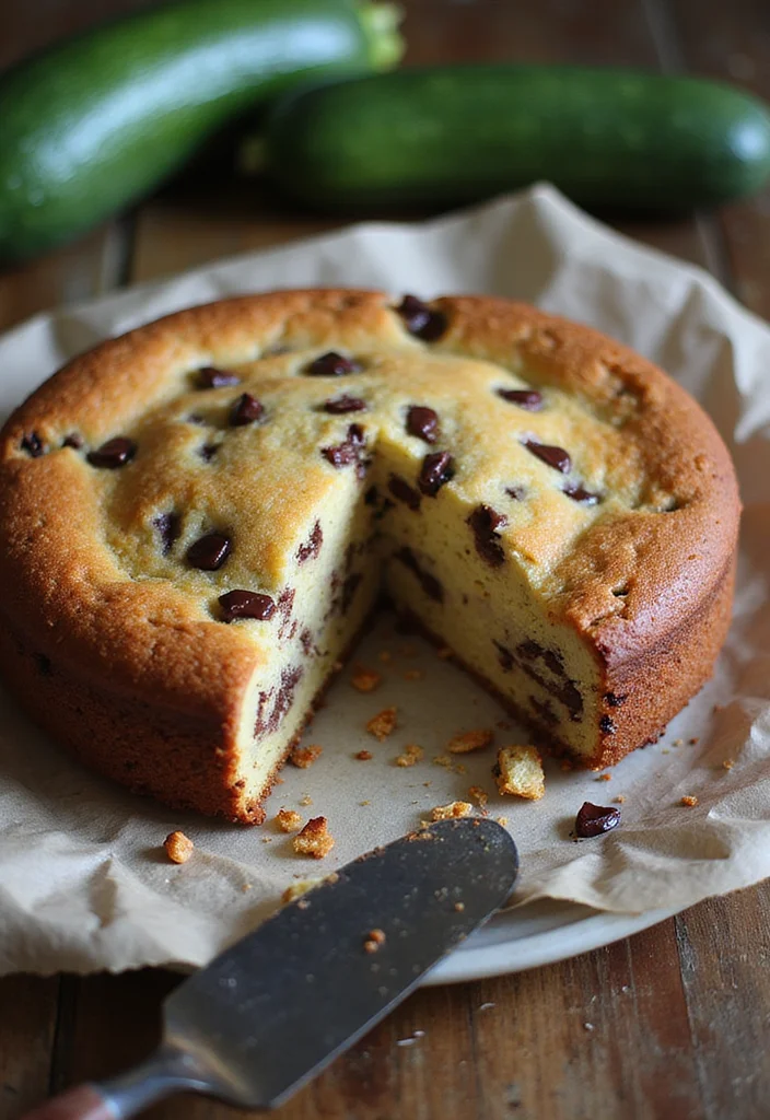 28 Healthy Birthday Cake Alternatives That Taste Amazing (Wait Until You Try #14!) - 18. Chocolate Chip Zucchini Cake