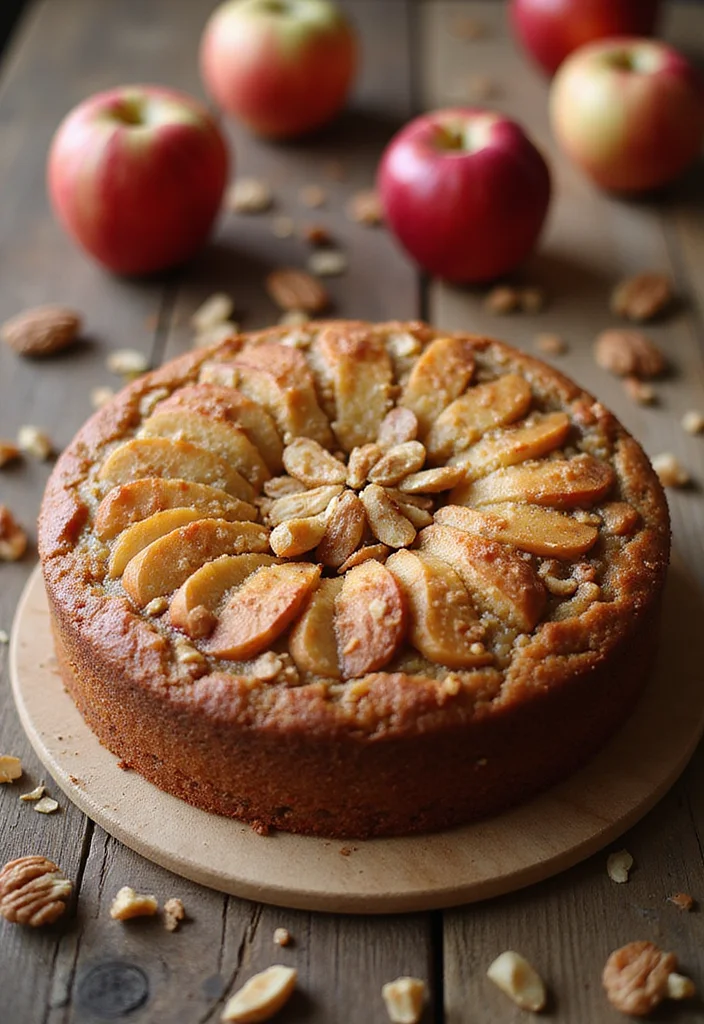 28 Healthy Birthday Cake Alternatives That Taste Amazing (Wait Until You Try #14!) - 19. Nutty Apple Cake