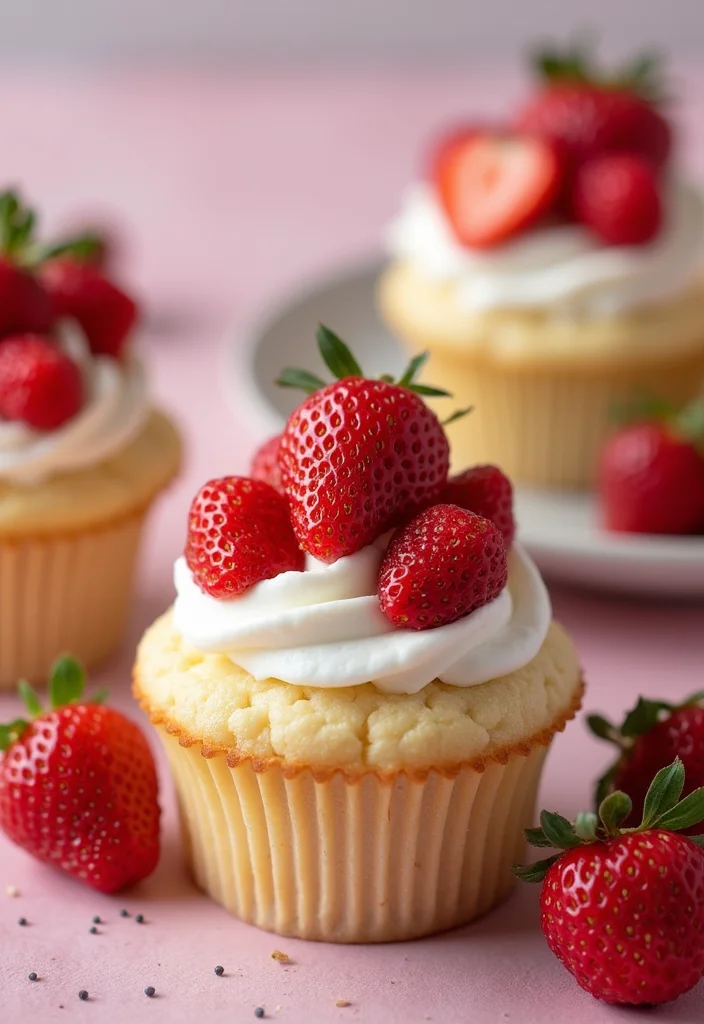 28 Healthy Birthday Cake Alternatives That Taste Amazing (Wait Until You Try #14!) - 20. Strawberry Shortcake Cups