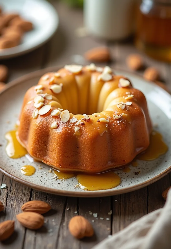 28 Healthy Birthday Cake Alternatives That Taste Amazing (Wait Until You Try #14!) - 23. Honey and Almond Cake