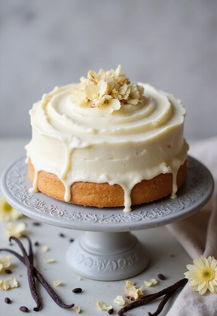 28 Healthy Birthday Cake Alternatives That Taste Amazing (Wait Until You Try #14!) - 25. Vanilla Bean Cake