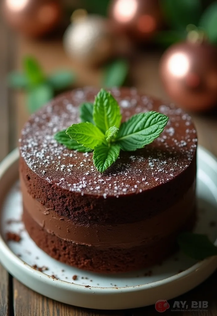 28 Healthy Birthday Cake Alternatives That Taste Amazing (Wait Until You Try #14!) - 28. Chocolate Mint Cake
