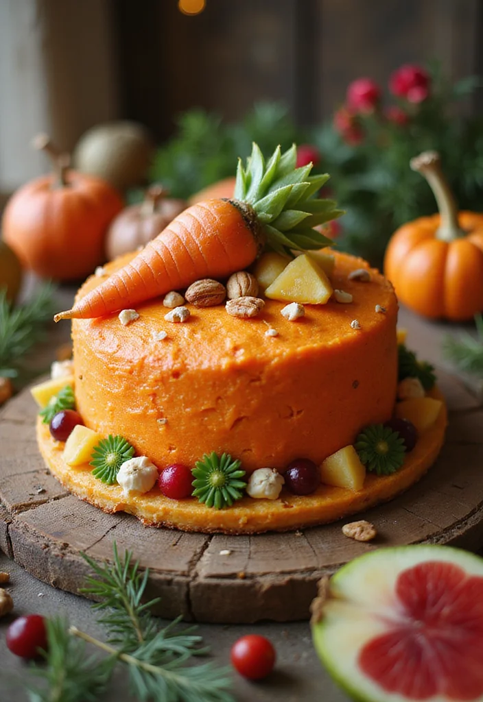 28 Healthy Birthday Cake Alternatives That Taste Amazing (Wait Until You Try #14!) - 4. Carrot and Pineapple Cake