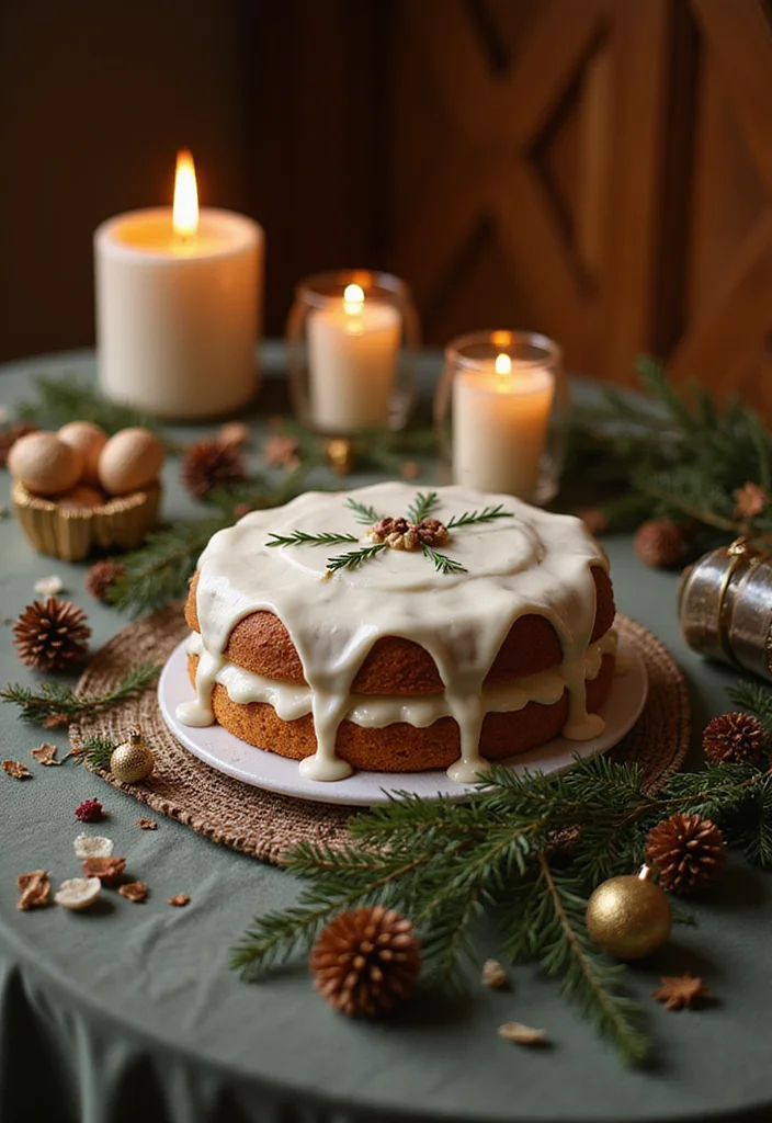 3 Months of Delectable Cake Ideas That Will Wow Your Guests! - December: Festive Spiced Carrot Cake