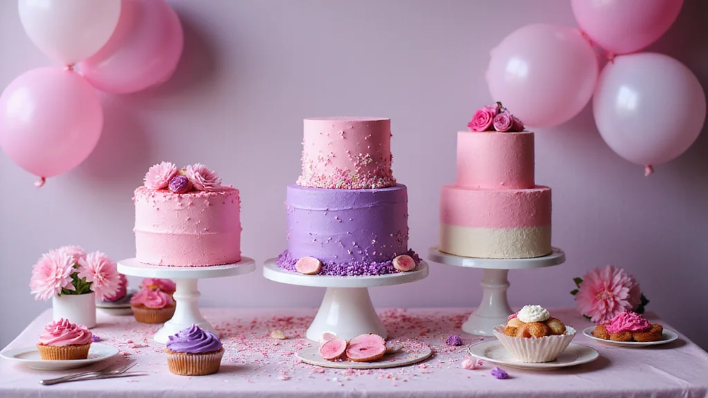 Get Creative with These 12 Pink and Purple Cake Ideas for Your Next Party!