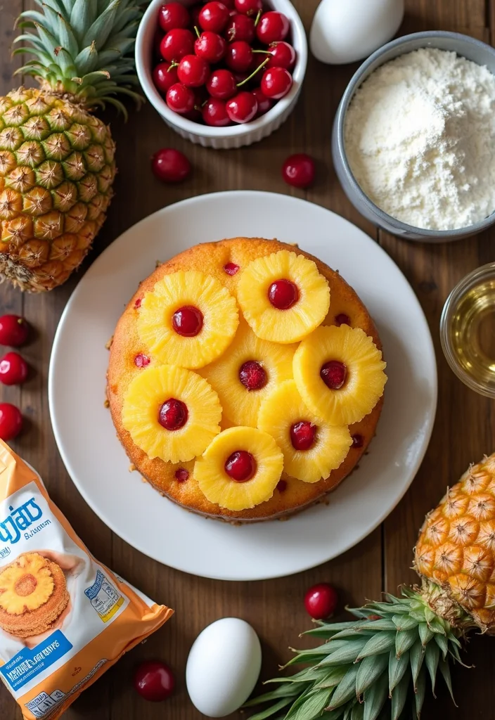 The Only Pineapple Upside Down Cake Recipe You’ll Ever Need for Your Next BBQ! - Essential Ingredients