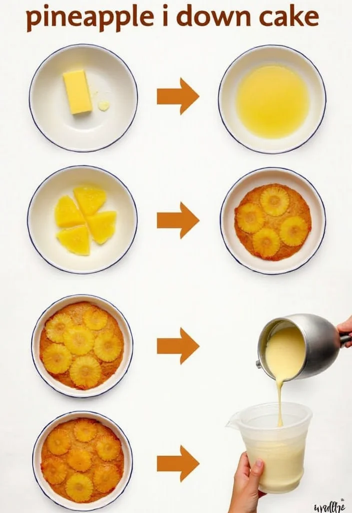 The Only Pineapple Upside Down Cake Recipe You’ll Ever Need for Your Next BBQ! - Step-by-Step Instructions